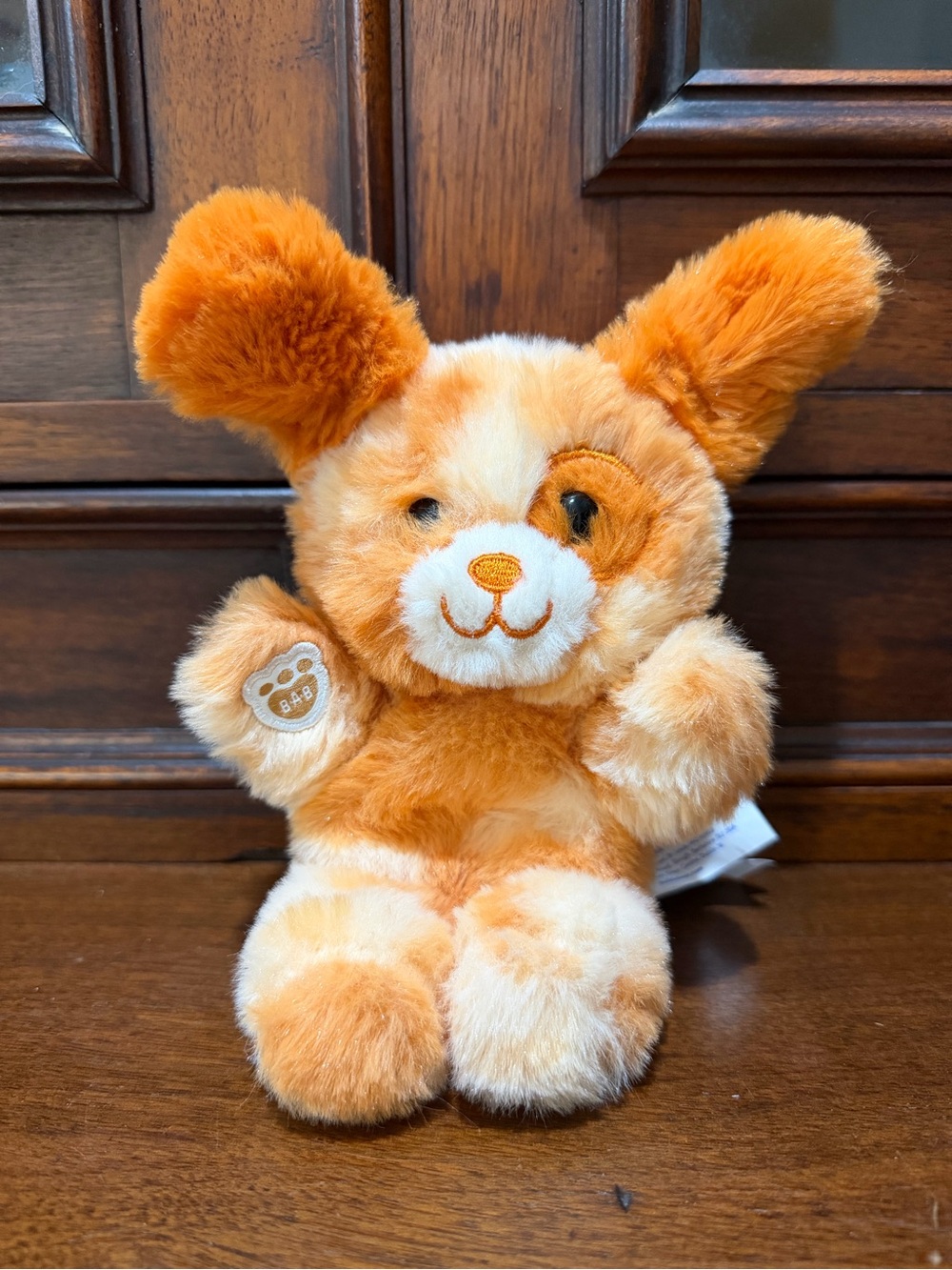 Build-A-Bear Workshop Retired Pumpkin Spice Puppy Dog Plush Stuffed Animal 2025